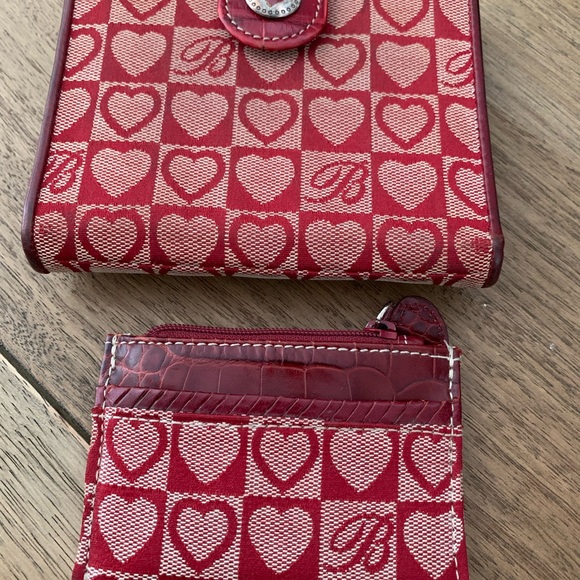 Brighton Handbags - Brighton Red used bi fold wallet & coin purse set